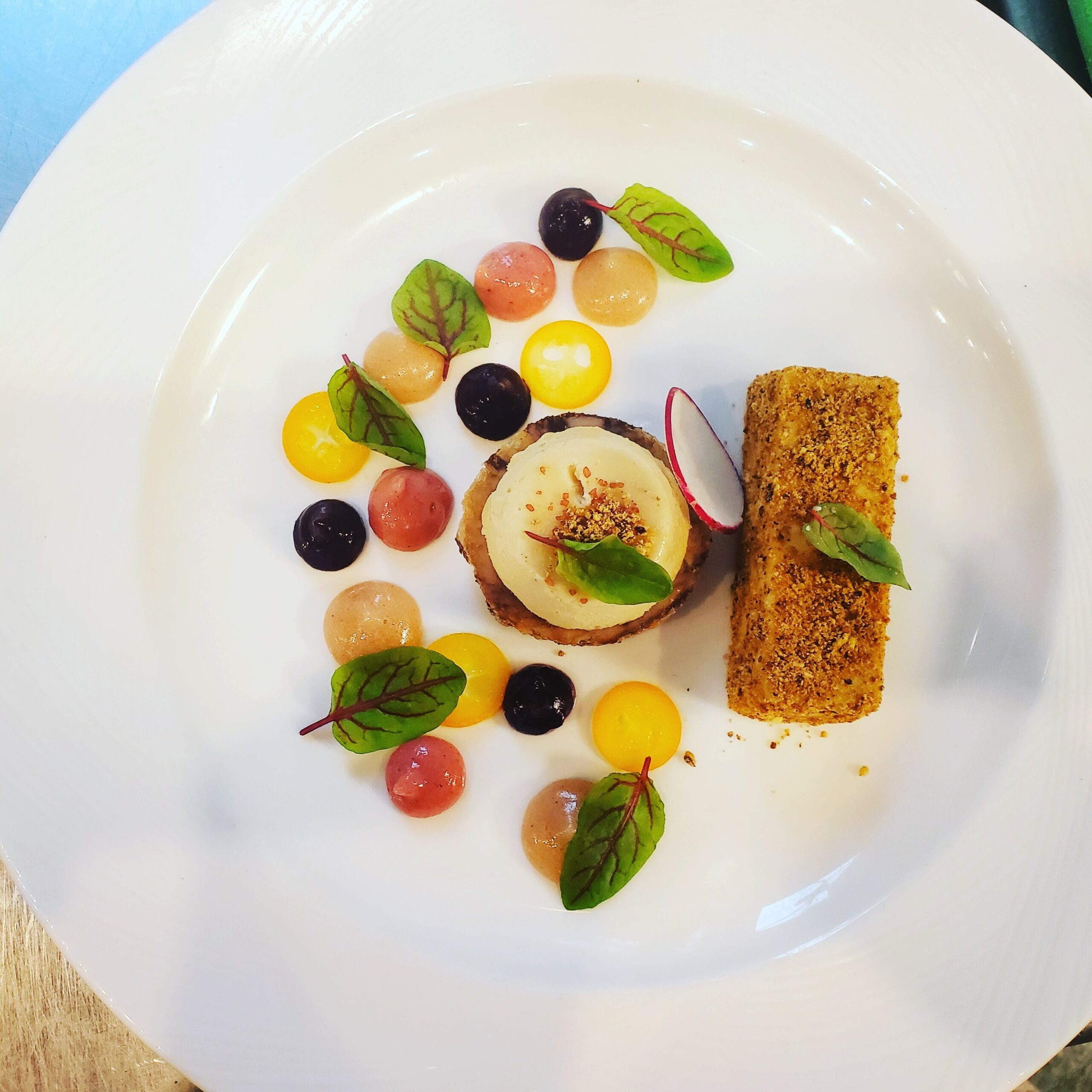 Pistachio-crusted Foie Gras